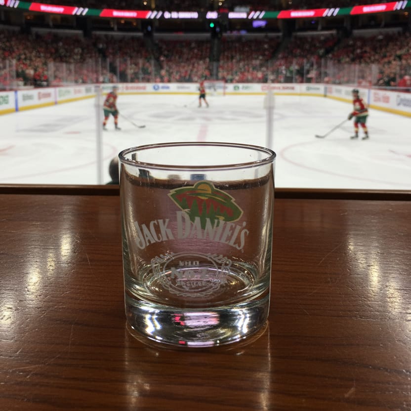 Jack Daniel’s Minnesota Wild NHL Glass - The Whiskey Cave