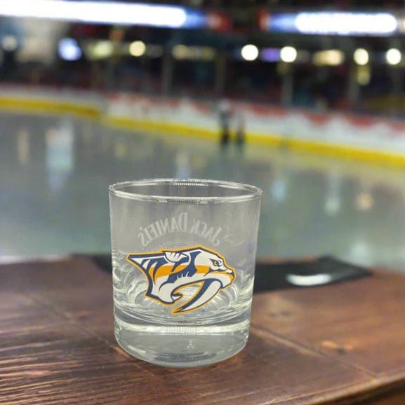 Jack Daniel’s Nashville Predators Glass - The Whiskey Cave