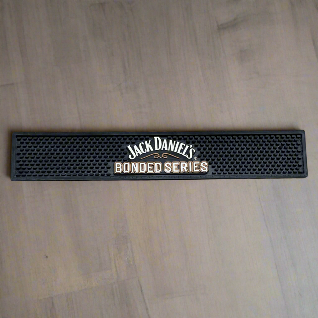Jack Daniel’s NEW Bonded Bar Rail Mat - The Whiskey Cave