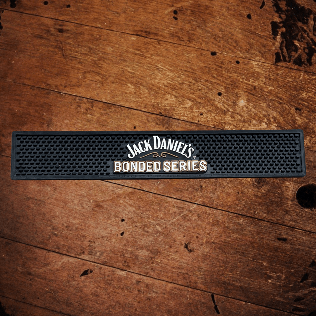 Jack Daniel’s NEW Bonded Bar Rail Mat - The Whiskey Cave