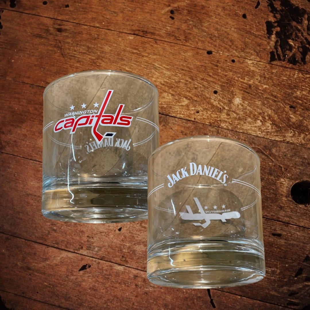 Jack Daniel’s NHL Capitals Glass - The Whiskey Cave