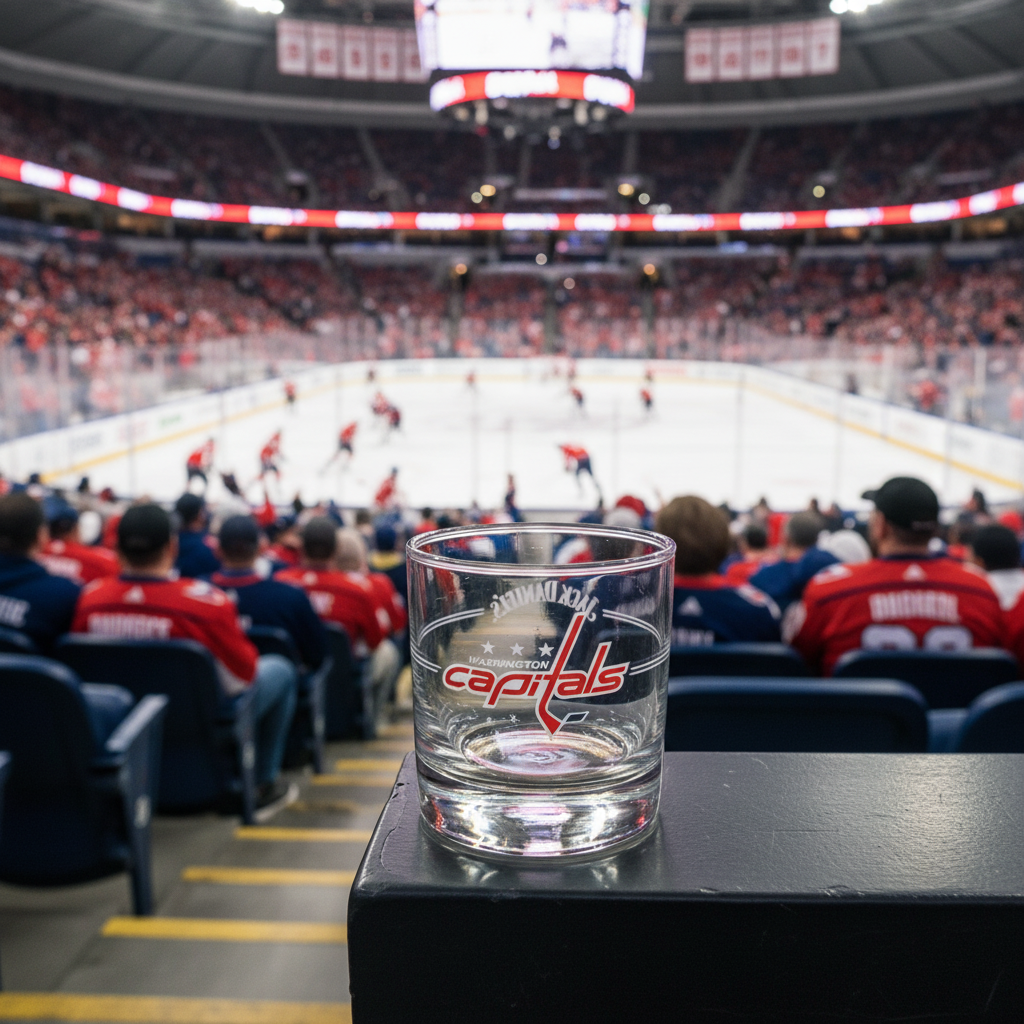 Jack Daniel’s NHL Capitals Glass - The Whiskey Cave