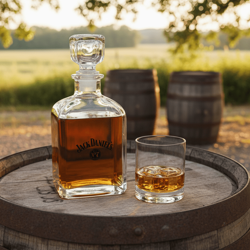 Jack Daniel's Old No. 7 Decanter - The Whiskey Cave