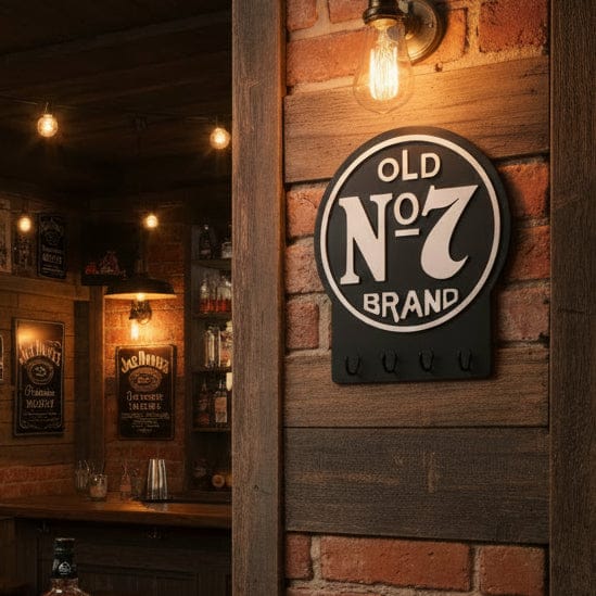 Jack Daniel’s Old No 7 Key Rack - The Whiskey Cave