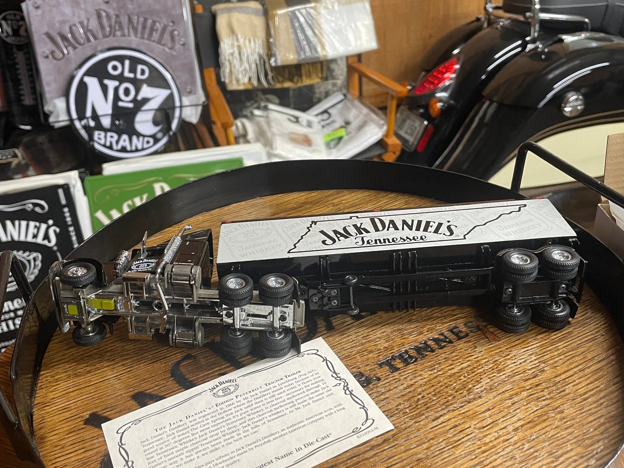 Jack Daniel’s Peterbilt Matchbox Truck - The Whiskey Cave