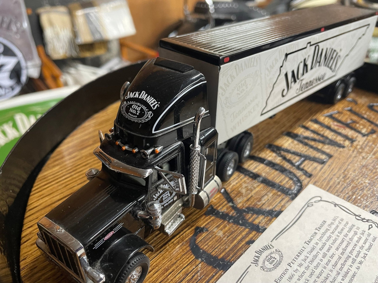 Jack Daniel’s Peterbilt Matchbox Truck - The Whiskey Cave