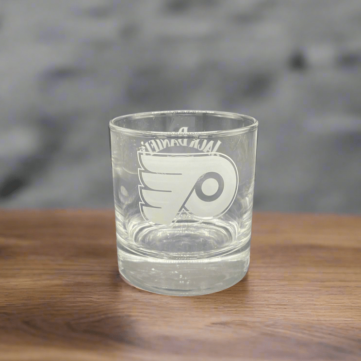 Jack Daniel’s Philadelphia Flyers NHL Glass - The Whiskey Cave