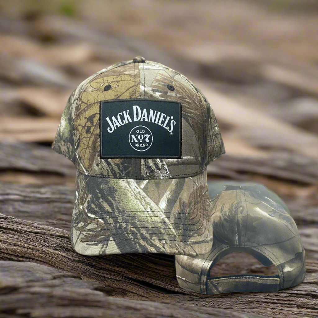 Jack Daniel’s Realtree Camo Patch Hat - The Whiskey Cave