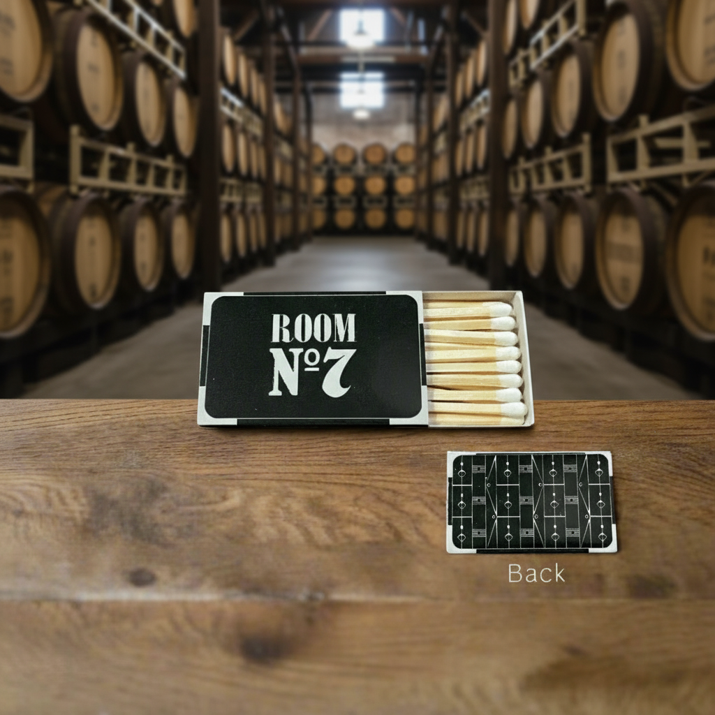 Jack Daniel’s Room No 7 Special Event Matches - The Whiskey Cave