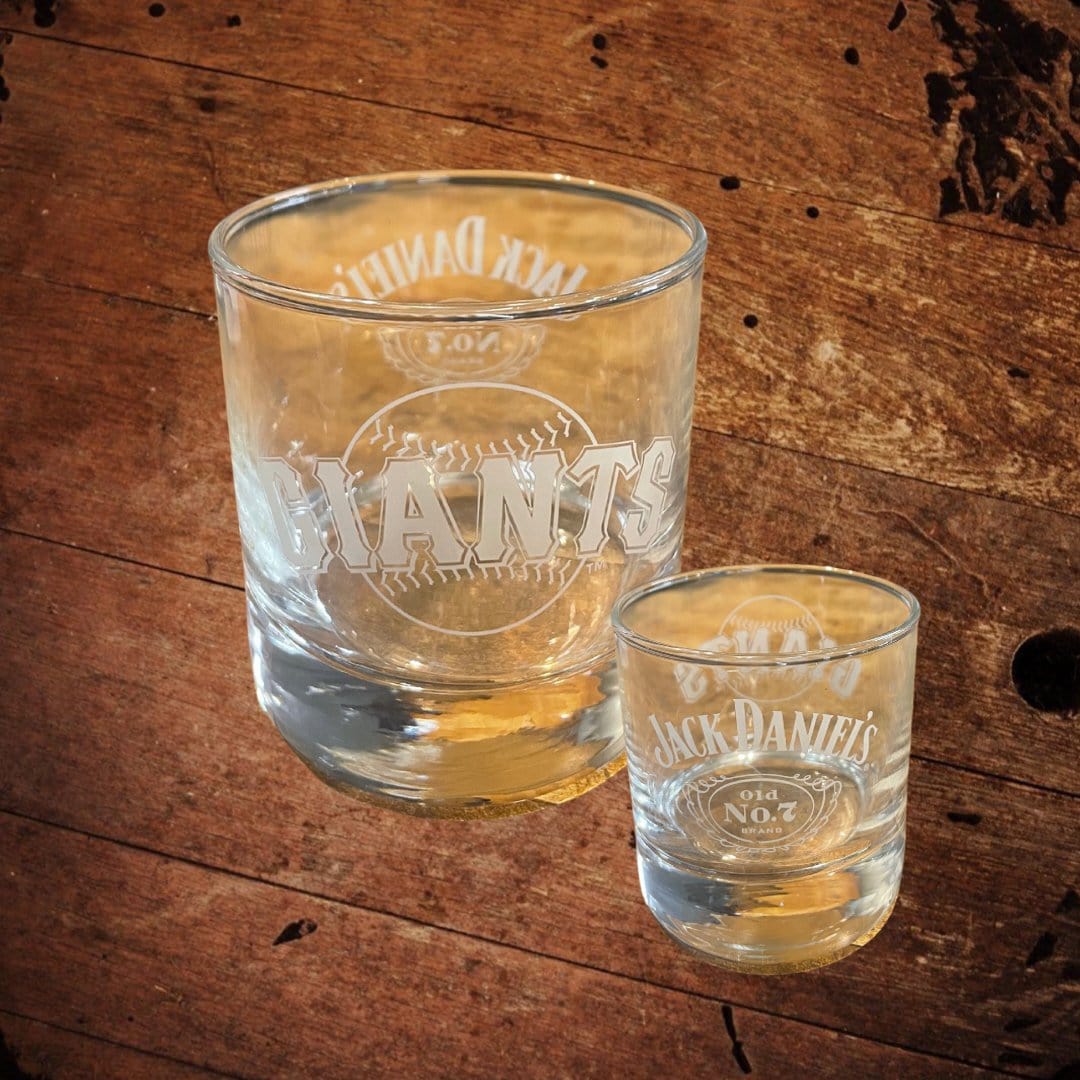 Jack Daniel’s San Francisco Giants MLB Glass - The Whiskey Cave