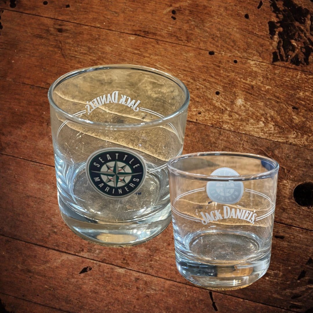 Jack Daniel’s Seattle Mariners MLB Glass - The Whiskey Cave