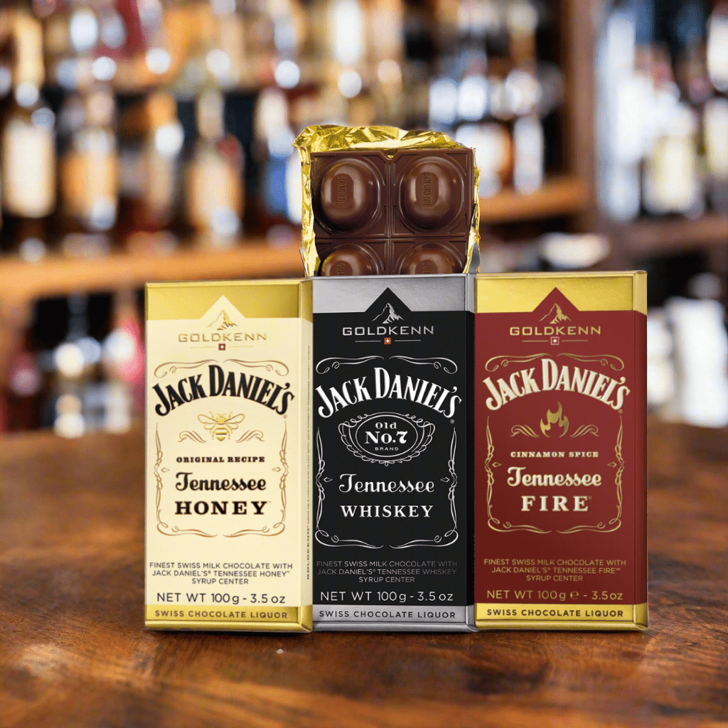 Jack Daniel’s Spirited Genuine Swiss Chocolate Gift Trio - The Whiskey Cave