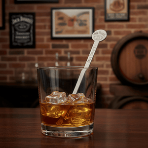 Jack Daniel’s Stainless Swing Logo Stirrer - The Whiskey Cave