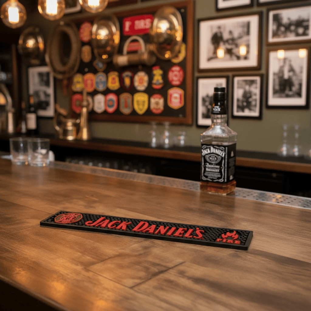 Jack Daniel’s Tennessee Fire Bar Mat - The Whiskey Cave