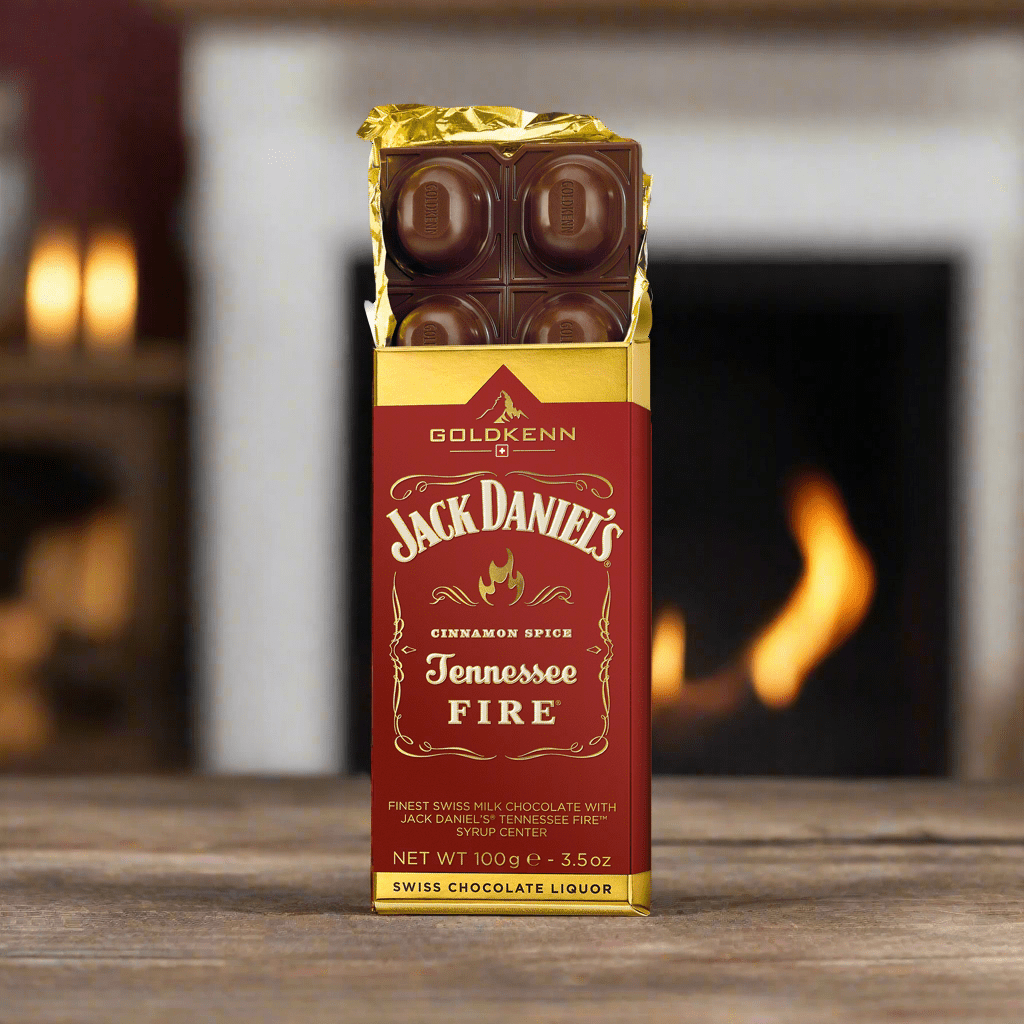 Jack Daniel’s Tennessee Fire Swiss Chocolate - The Whiskey Cave