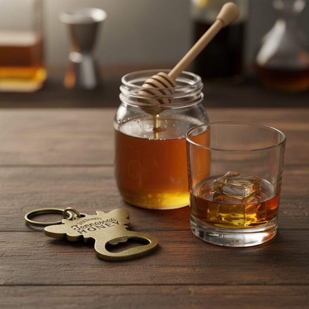 Jack Daniel’s Tennessee Honey Bee Key Ring - The Whiskey Cave