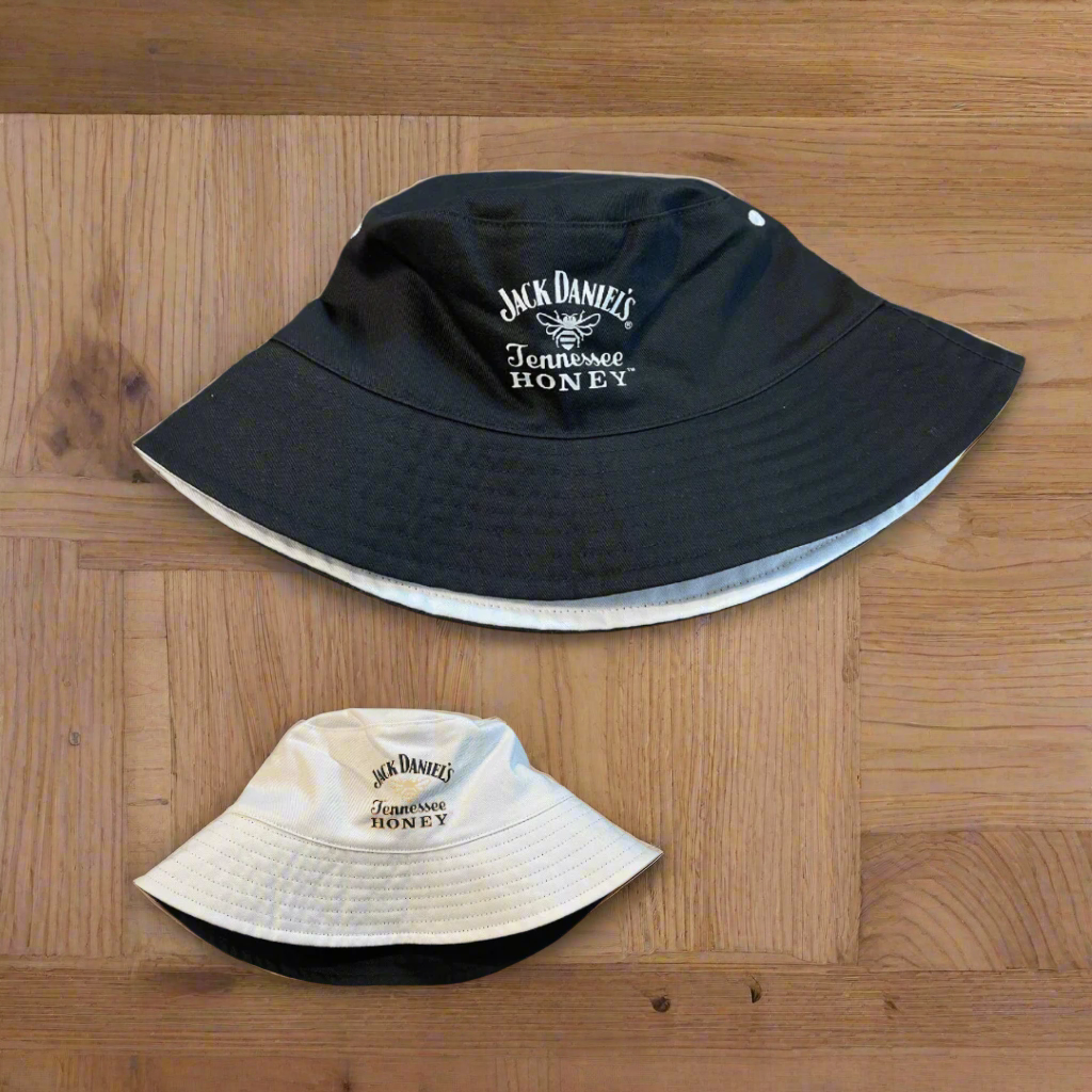 Jack Daniel's Tennessee Honey Reversible Bucket Hat The Whiskey Cave