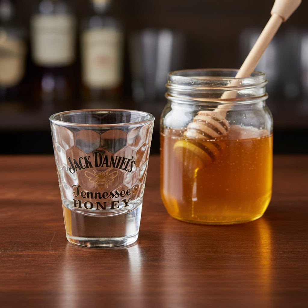 Jack Daniel’s Tennessee Honey Shot Glass - The Whiskey Cave