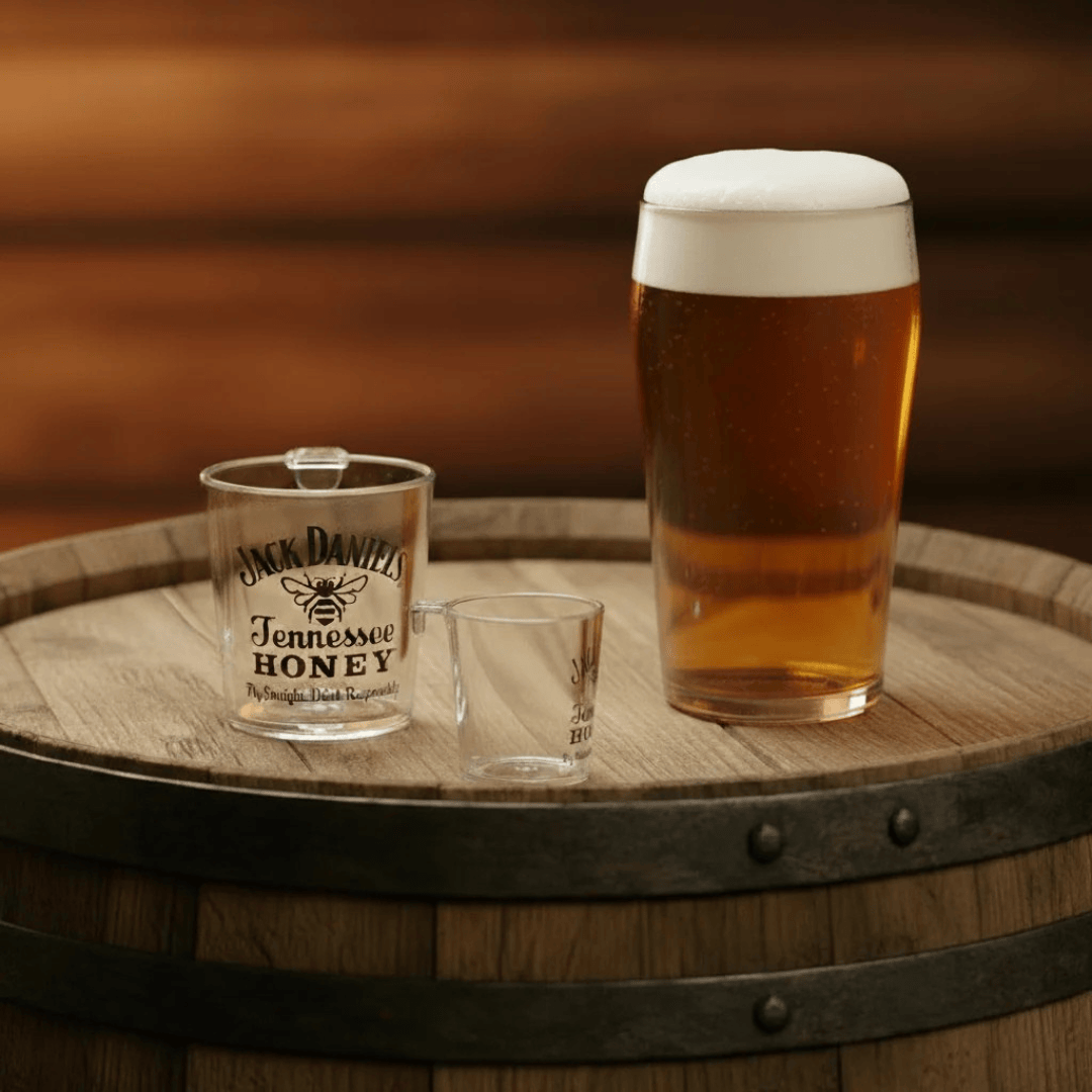 Jack Daniel's Tennessee Honey Shot Hanger Black - The Whiskey Cave