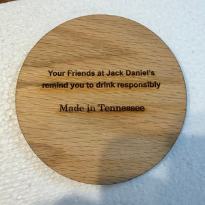 Jack Daniel’s Tennessee Honey Wood Coaster - The Whiskey Cave