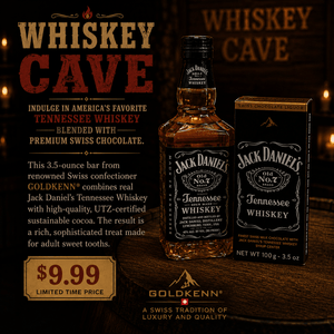 Jack Daniel’s Tennessee Whiskey Swiss Chocolate - The Whiskey Cave