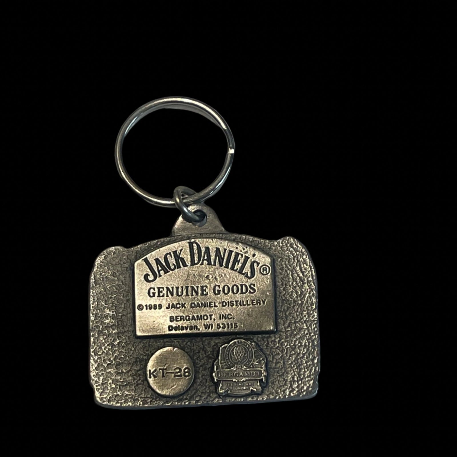 Jack Daniel’s Vintage 1989 Portrait Key Ring - The Whiskey Cave