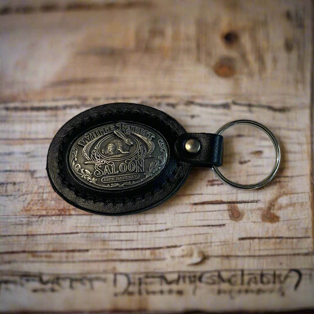 Jack Daniel’s Vintage 1992 White Rabbit Key Ring - The Whiskey Cave