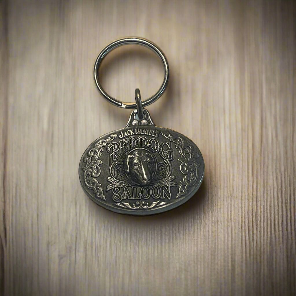 Jack Daniel’s Vintage 1993 Red Dog Saloon Key Ring - The Whiskey Cave