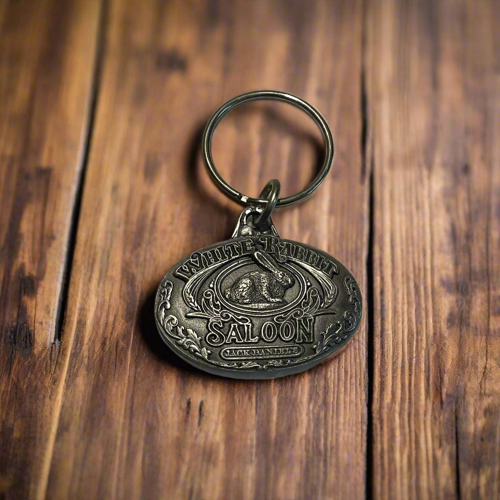 Jack Daniel’s Vintage 1993 White Rabbit Saloon Key Ring - The Whiskey Cave