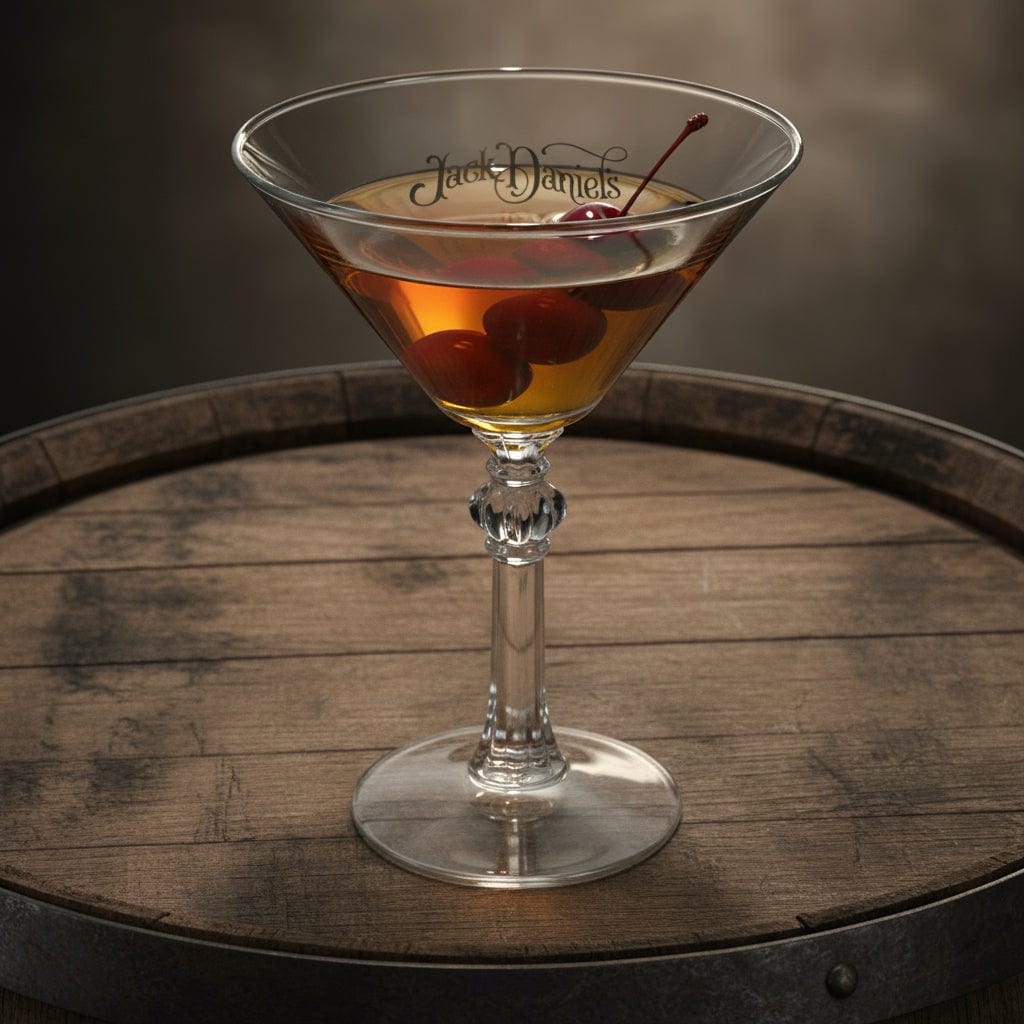 Jack Daniel’s Vintage Martini Glass - The Whiskey Cave