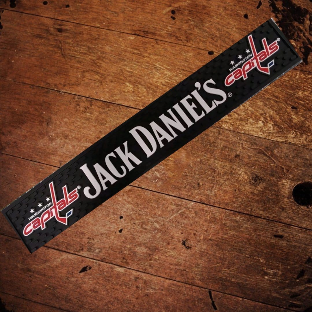 Jack Daniel’s Washington Capitals Bar Mat - The Whiskey Cave