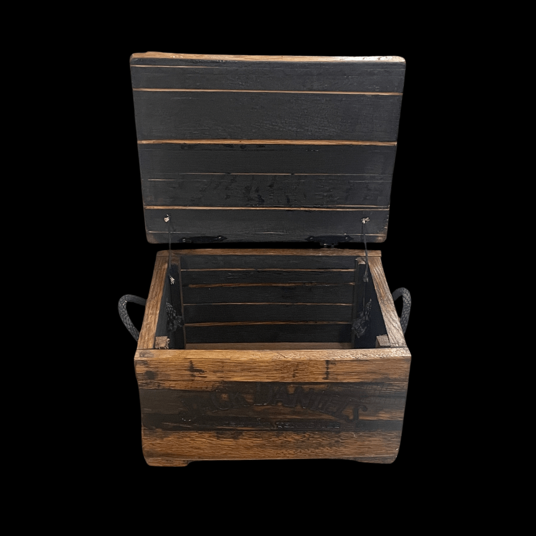 Jack Daniel’s Whiskey Barrel Stave Chest - The Whiskey Cave