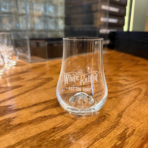 Jack Daniel’s White Rabbit Bottle Shop Tasting Glass - The Whiskey Cave