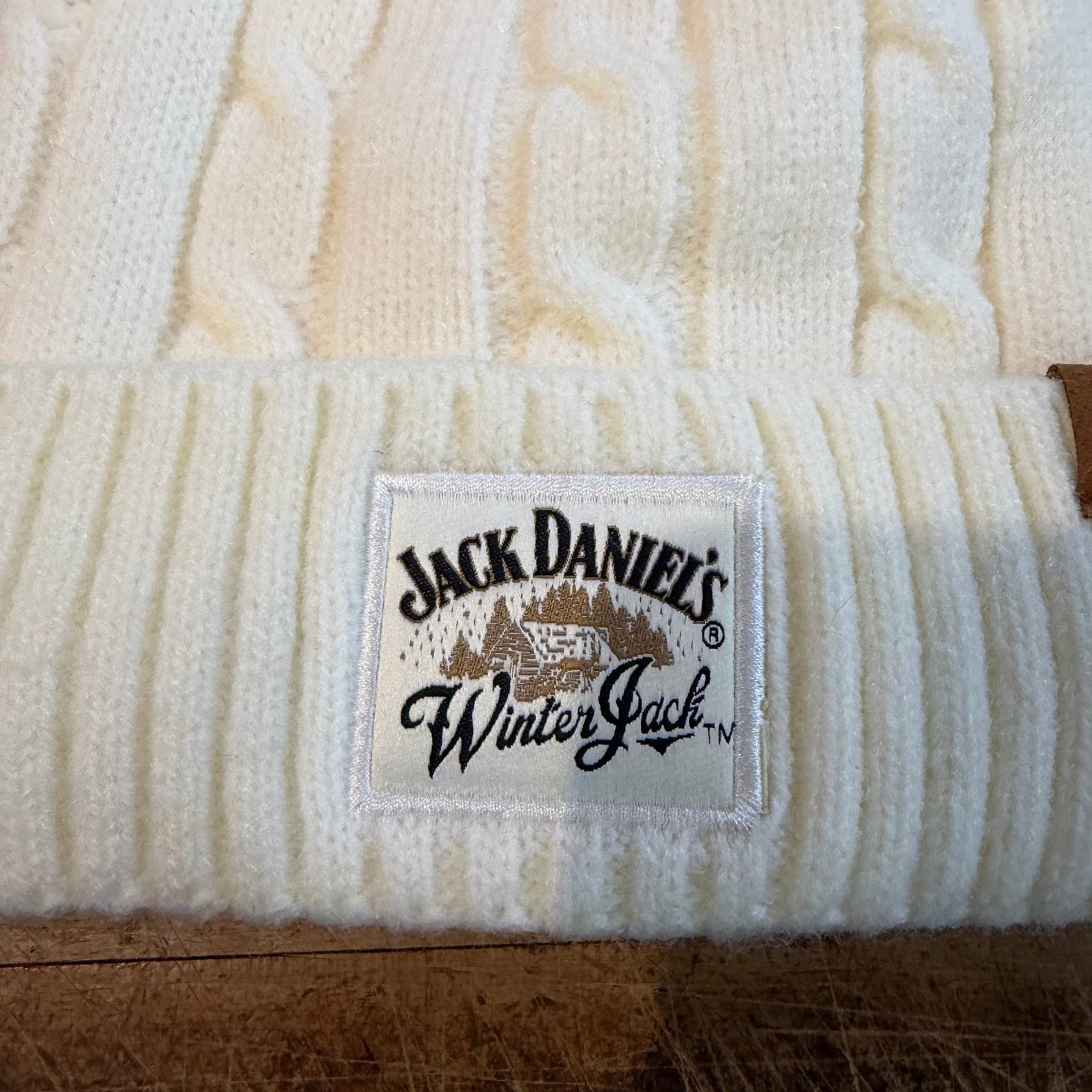 Jack Daniel’s Winter Jack Cable Knit Hat - The Whiskey Cave