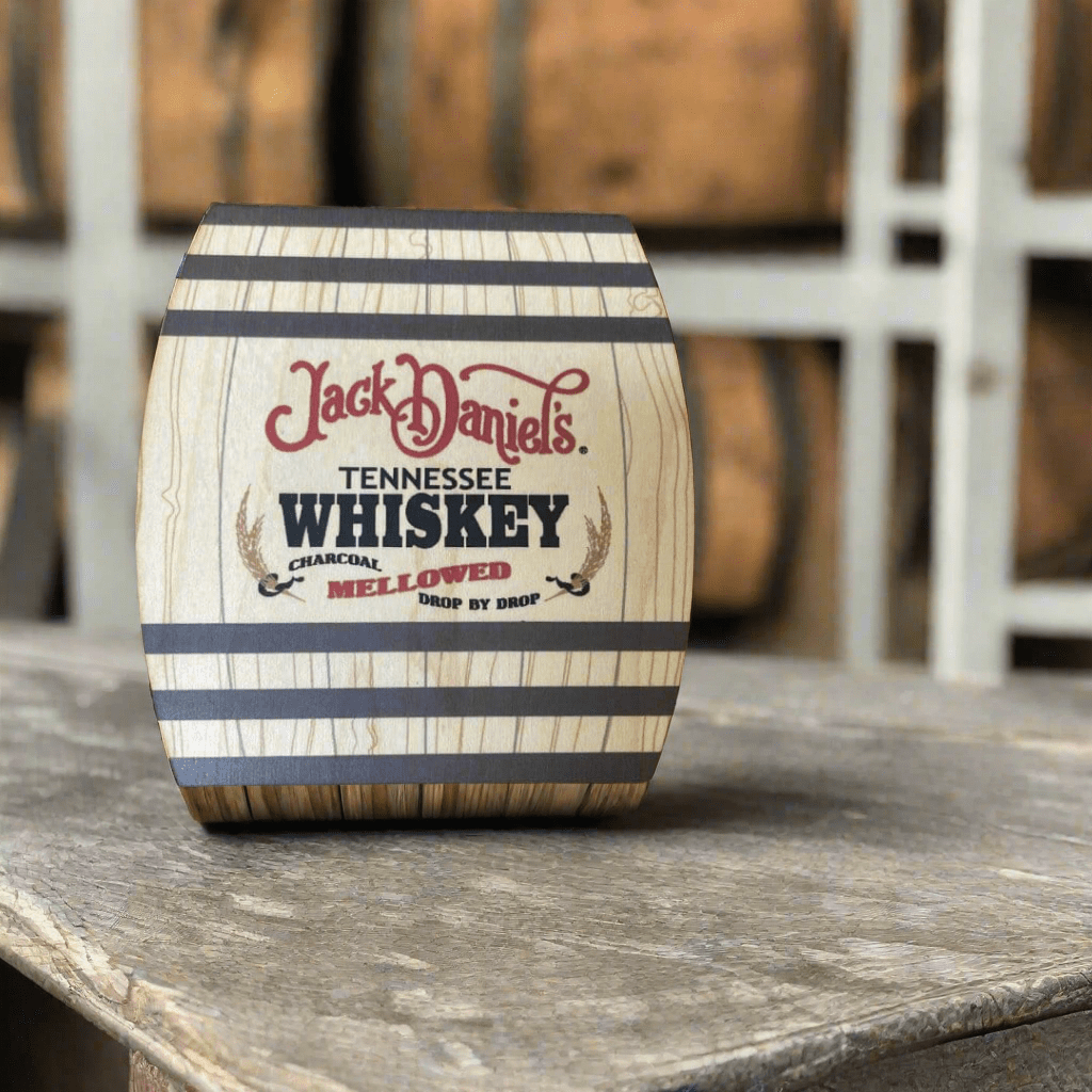 Jack Daniel’s Wood Coaster with Cork Back - The Whiskey Cave