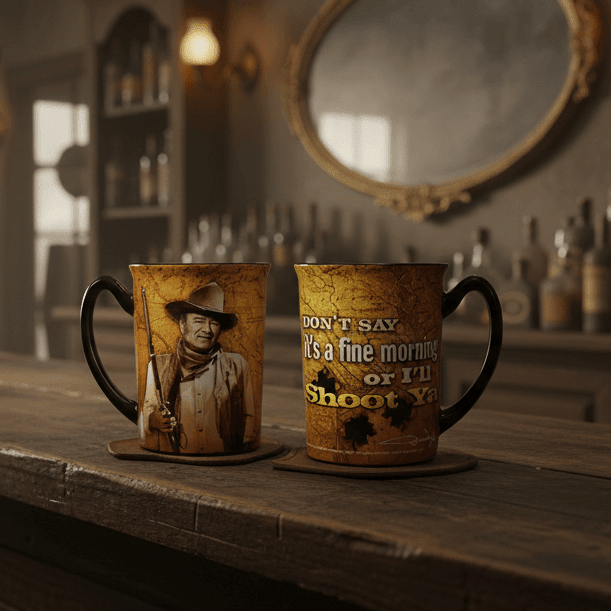 John Wayne Shoot Ya Mug - The Whiskey Cave