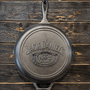 Lodge Cast Iron Jack Daniel’s 10.25” Skillet - The Whiskey Cave