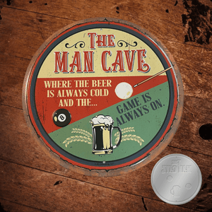 Mancave Metal Sign Made in the USA (Copy) - The Whiskey Cave