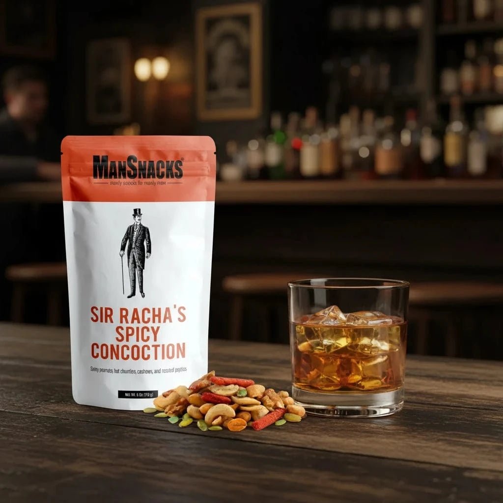 ManSnacks Sir Racha’s Spicy Concoction Mix - The Whiskey Cave