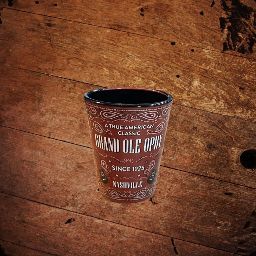 Nashville Grand Ole Opry Shot Glass - The Whiskey Cave