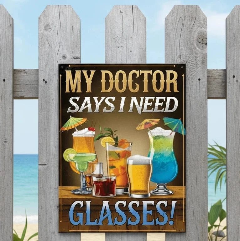 Need Glasses Sign - The Whiskey Cave