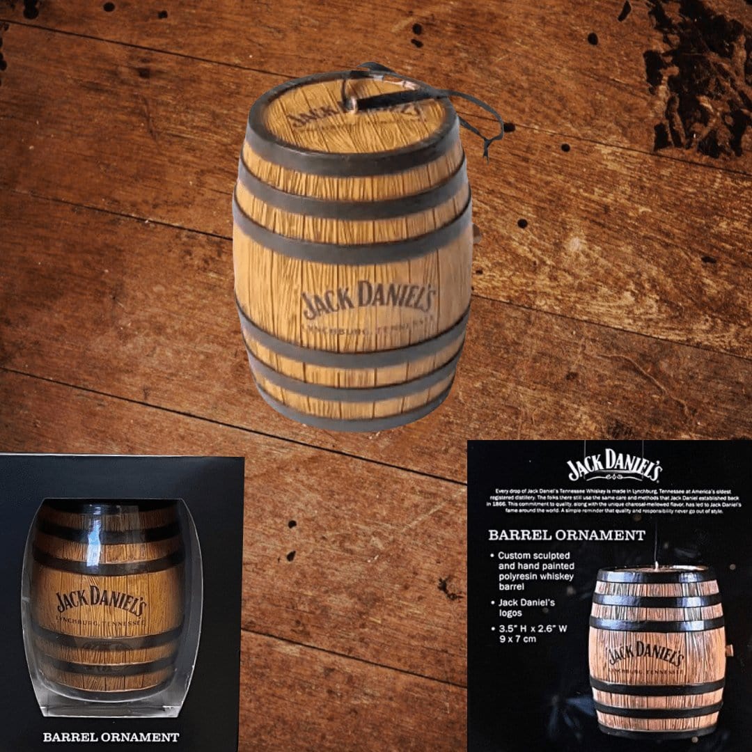 NEW 2024 Jack Daniel’s Barrel Ornament - The Whiskey Cave