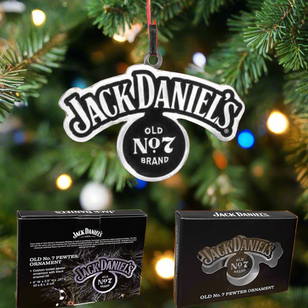 NEW 2024 Jack Daniel’s Pewter Ornament - The Whiskey Cave