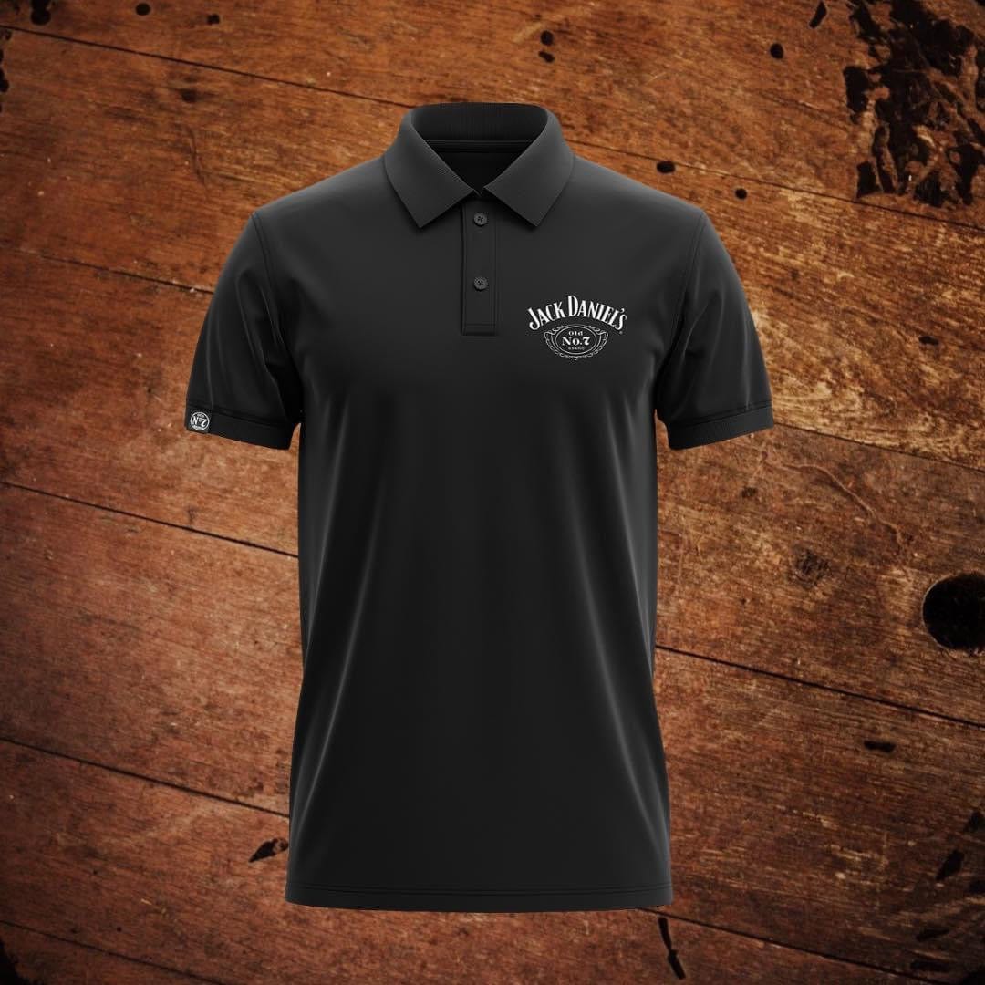 NEW Jack Daniel’s Black Polo Shirt - The Whiskey Cave