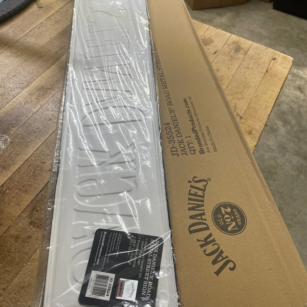NEW Jack Daniel's Metal Street Sign - The Whiskey Cave