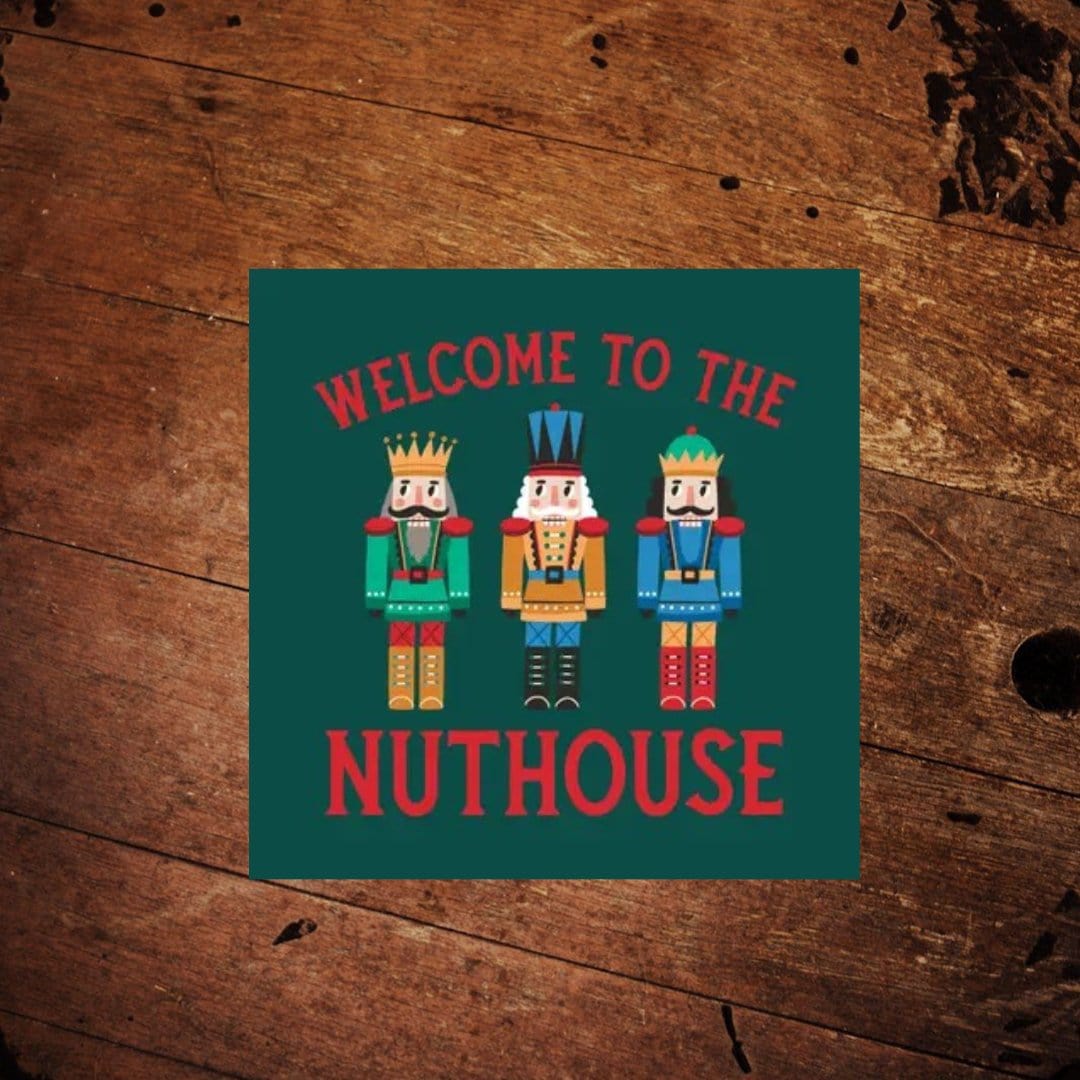 Nutcracker Cocktail Napkins - The Whiskey Cave