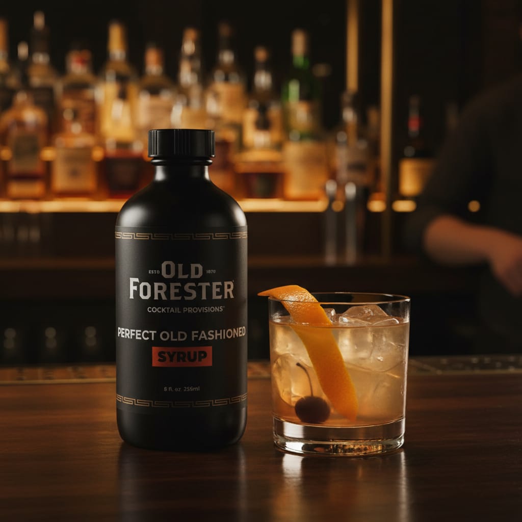 Old Forester 8 Ounce Old Fashioned Cocktail Syrup - The Whiskey Cave
