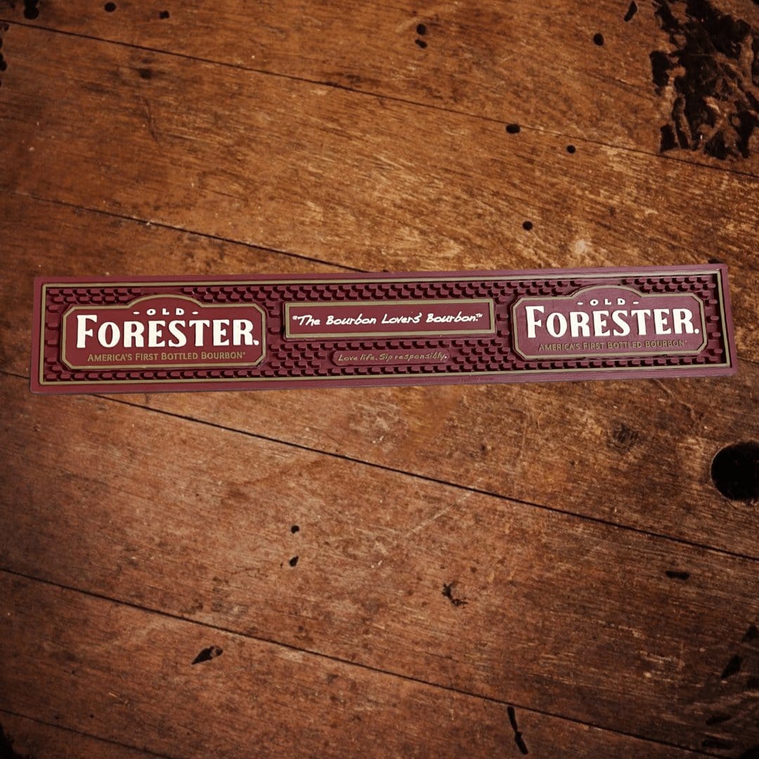 Old Forester Professional Bar Rail Mat - The Whiskey Cave