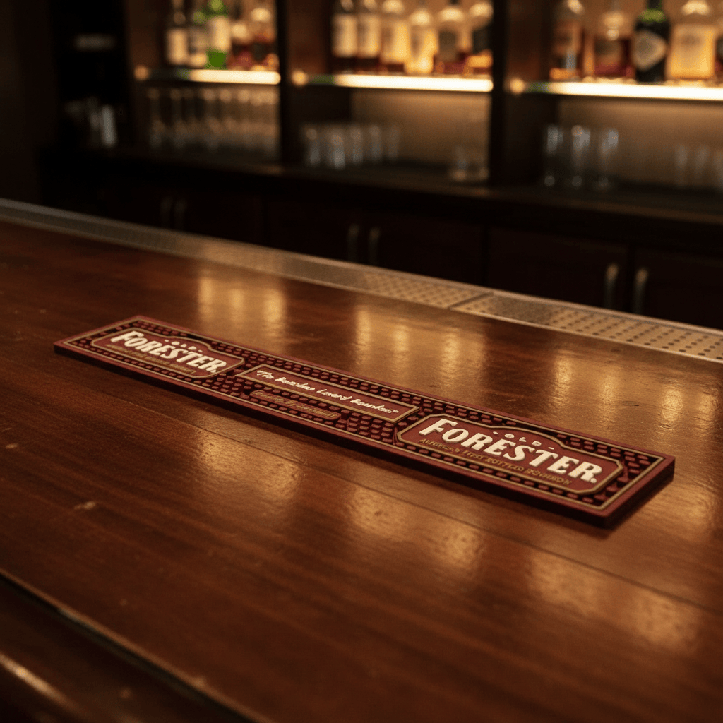 Old Forester Professional Bar Rail Mat - The Whiskey Cave