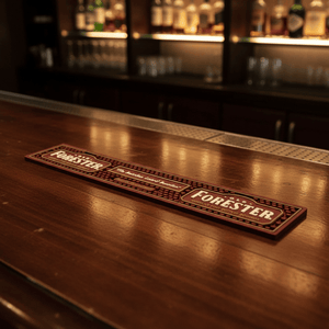 Old Forester Professional Bar Rail Mat - The Whiskey Cave